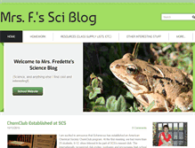 Tablet Screenshot of mrsfsciblog.com
